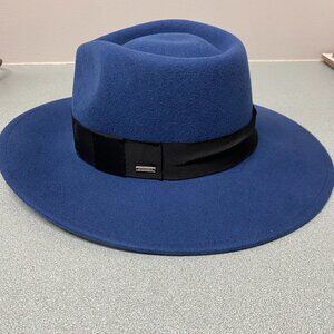 NWOT! Brixton Wool Felt Fedora Hat - Size M 7 1/4